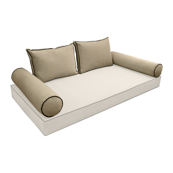 Everly Quinn Velvet TCushion Daybed Slipcover Wayfair